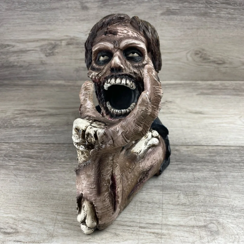 Ebros Spooky Walking Undead Zombie Drinking Wine Bottle Holder